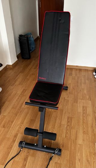 Banco de pesas Yoleo regulable