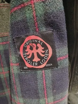 Abrigo Loden Lana Verde