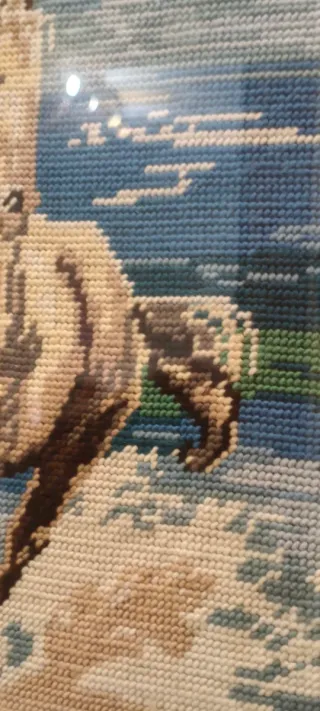 Cuadro Petit Point Caballo