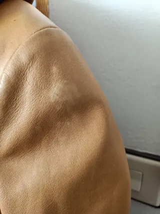 Chaqueta de cuero genuino Imperio mujer