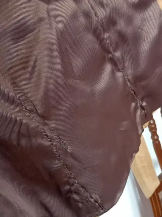 Chaqueta de cuero genuino Imperio mujer