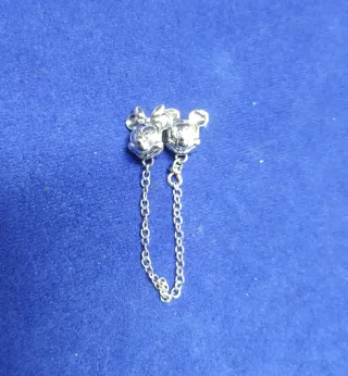 Cadena seguridad Minnie Mickey pulsera Pandora pla