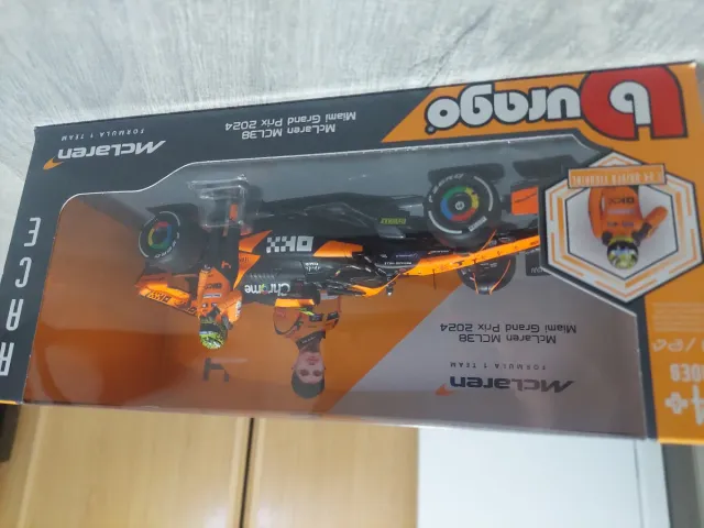 Coche F1 McLaren MCL38 Norris 2024 Burago