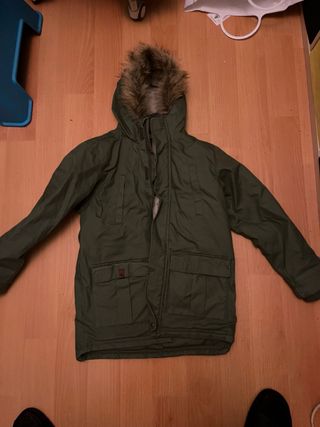 Abrigo Quiksilver verde nuevo