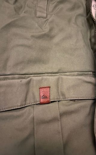 Abrigo Quiksilver verde nuevo