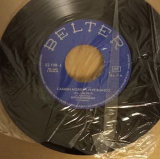 Vinilo Carmen Morell y Pepe Blanco