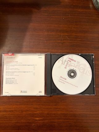 CD Amadeus - Dvořák Quartetti op. 23 e op. 87