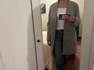 Zara Cappotto Primavera Taglia M