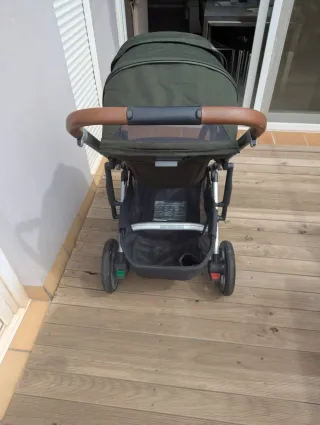 Cochecito Uppababy Cruz + saco invierno + mochila