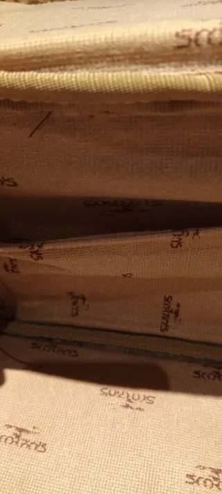 Bolsa de viaje flores marrón y verde