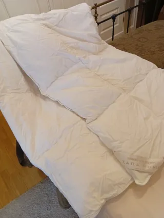 Nórdico Zara Home de plumas