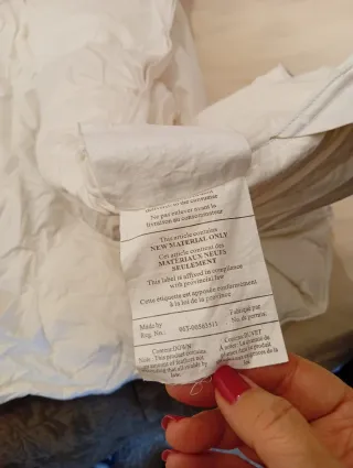 Nórdico Zara Home de plumas