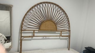 Cabecero de mimbre 135cm