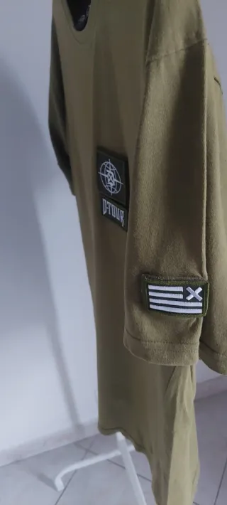 T-shirt Dxpe Chef Dtour Verde Oliva