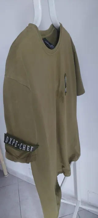 T-shirt Dxpe Chef Dtour Verde Oliva