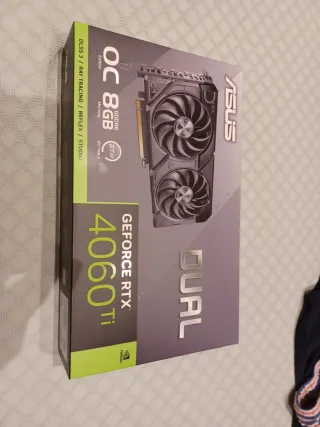 Tarjeta Gráfica ASUS GeForce RTX 4060 Ti OC 8GB