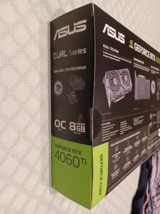 Tarjeta Gráfica ASUS GeForce RTX 4060 Ti OC 8GB