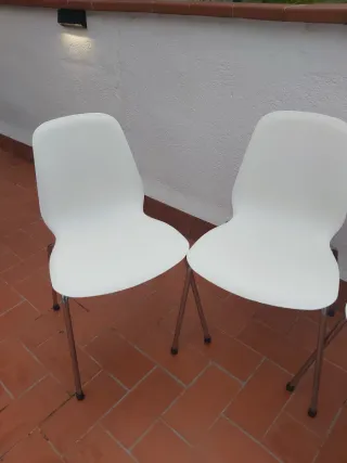 Conjunto 4 Sillas IKEA Skälta Blancas