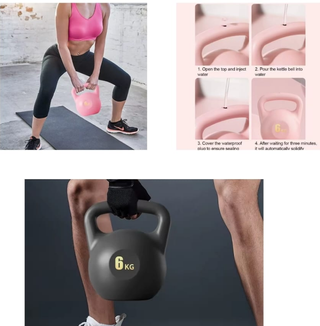 pesas rusas de 4 y 6 kilos materiales de calidad