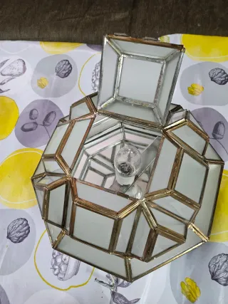 Set 2 Apliques Plafón Granadino