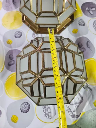 Set 2 Apliques Plafón Granadino