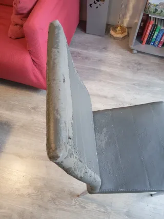 Sillas de comedor grises (pack 6)