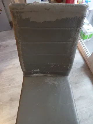 Sillas de comedor grises (pack 6)