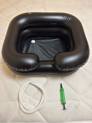 Lavacabezas Hinchable & Mesita Plegable