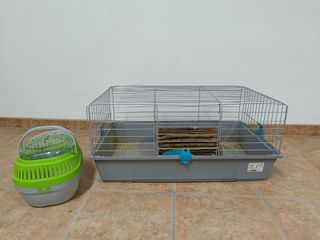Jaula Cobaya y Transportín
