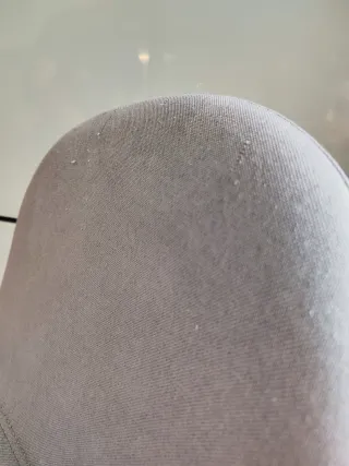 2 Taburetes Teok Tela Gris