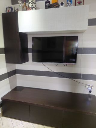 Cucina componibile e parete attrezzata