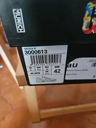 Zapatillas Munich Gresca Talla 42