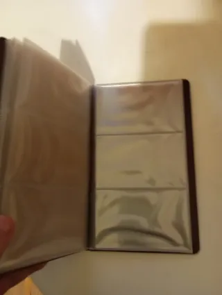 2 Carpetas Albumes para Tarjetas de Visita .