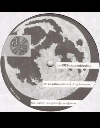 Vinilo Techno ASSR003 Induced Objecte.p.
