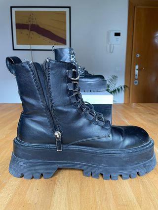 Botas plataforma negras