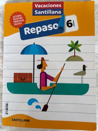VACACIONES SANTILLANA 6 PRIMARIA ACTIVIDADES DE...