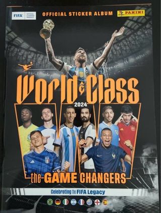Álbum Panini World Class 2024 + Portugal Completo