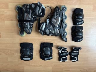 Patines Fila + Protecciones
