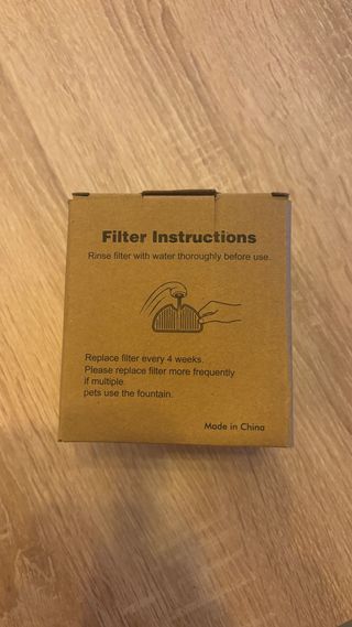 Fuente agua automática para gatos