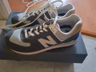 Zapatillas New Balance T38 Beige/Gris
