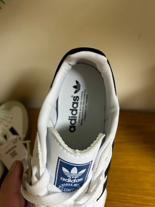 Adidas Samba Blancas y Negras Talla 38