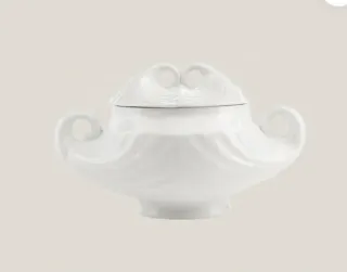 Sopera Sargadelos Cuncha porcelana Blanca nueva