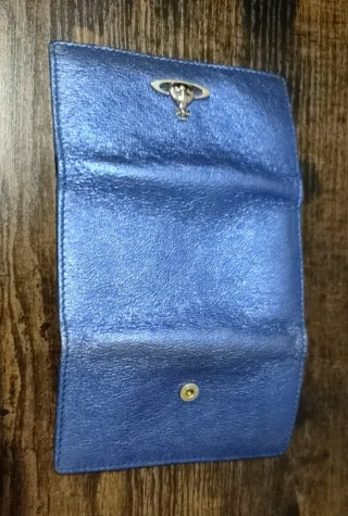 Portachiavi Vivienne Westwood Blu Metallizzato