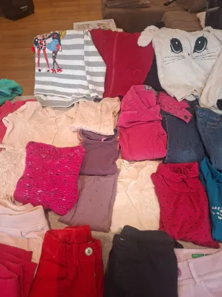 Lote Ropa Invierno Niña 5 Años
