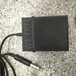 Teclado Yamaha Piaggero, pedal soporte y banqueta