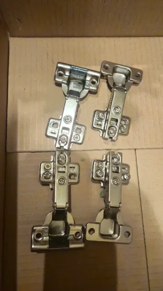 Puerta IKEA TYSSEDAL Blanca/Vidrio + bisagra