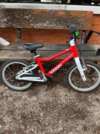 Bicicleta Woom 16 Roja