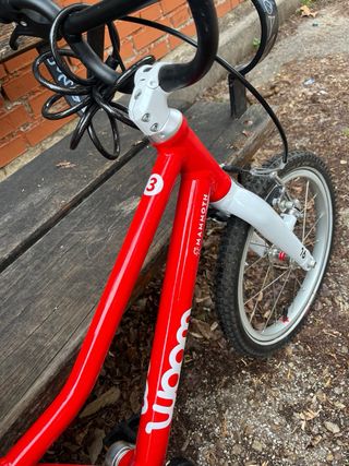 Bicicleta Woom 16 Roja