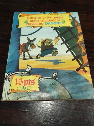 Álbum Cromos Don Quijote de la Mancha Danone