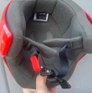 Casco de esquí infantil Dainese rojo